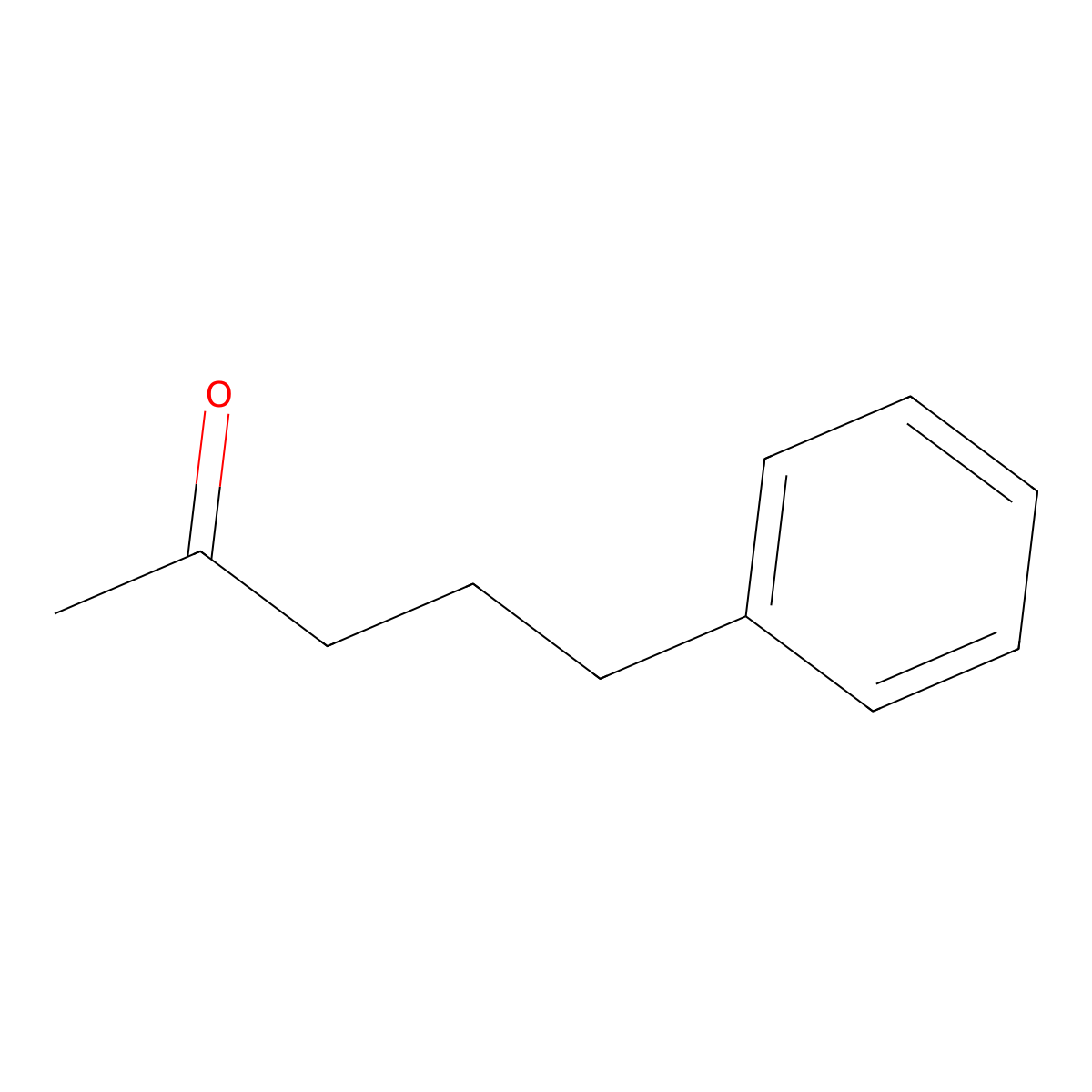 5-Phenyl-2-pentanone molecular structure, CAS 2235-83-8