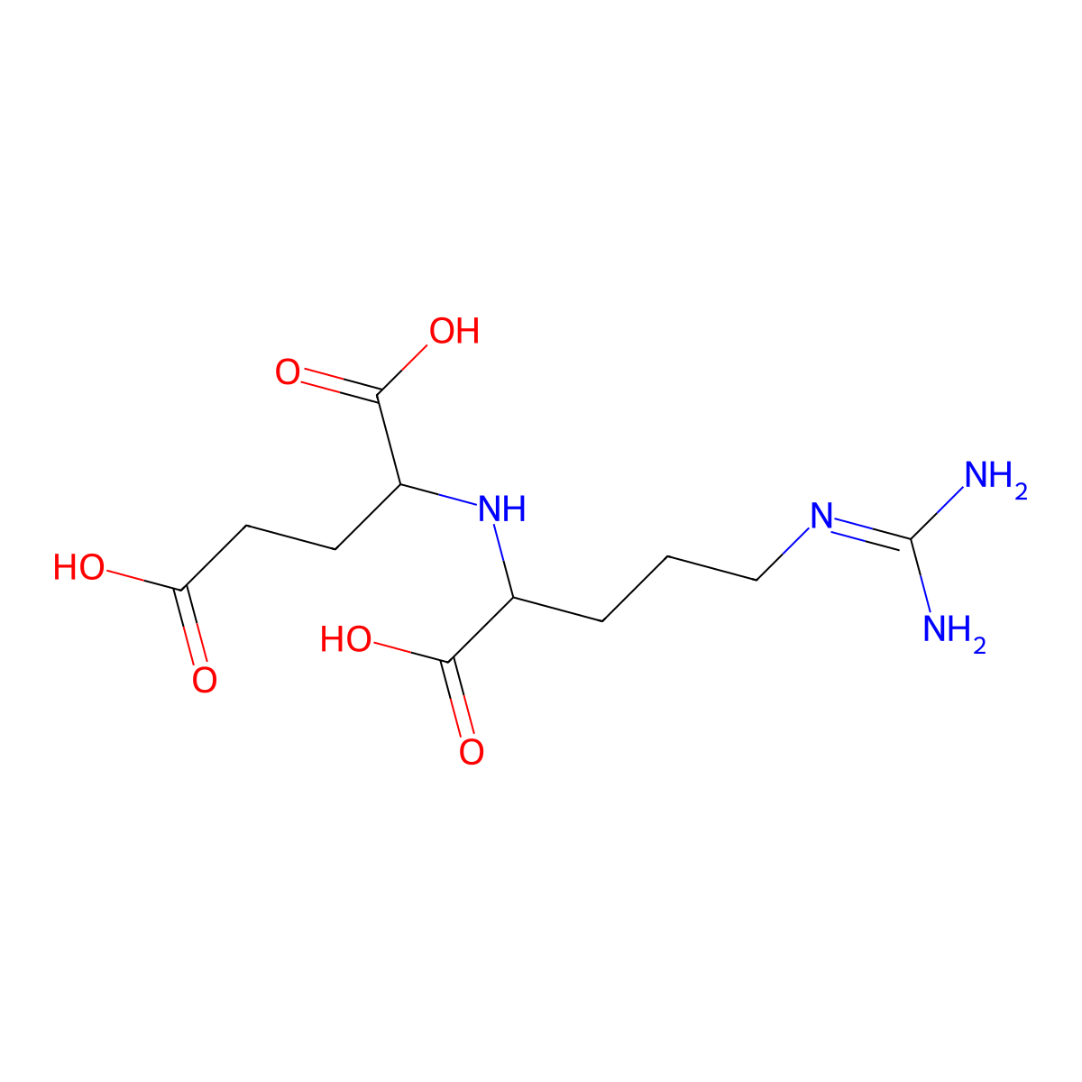 Nopaline molecular structure, CAS 22350-70-5