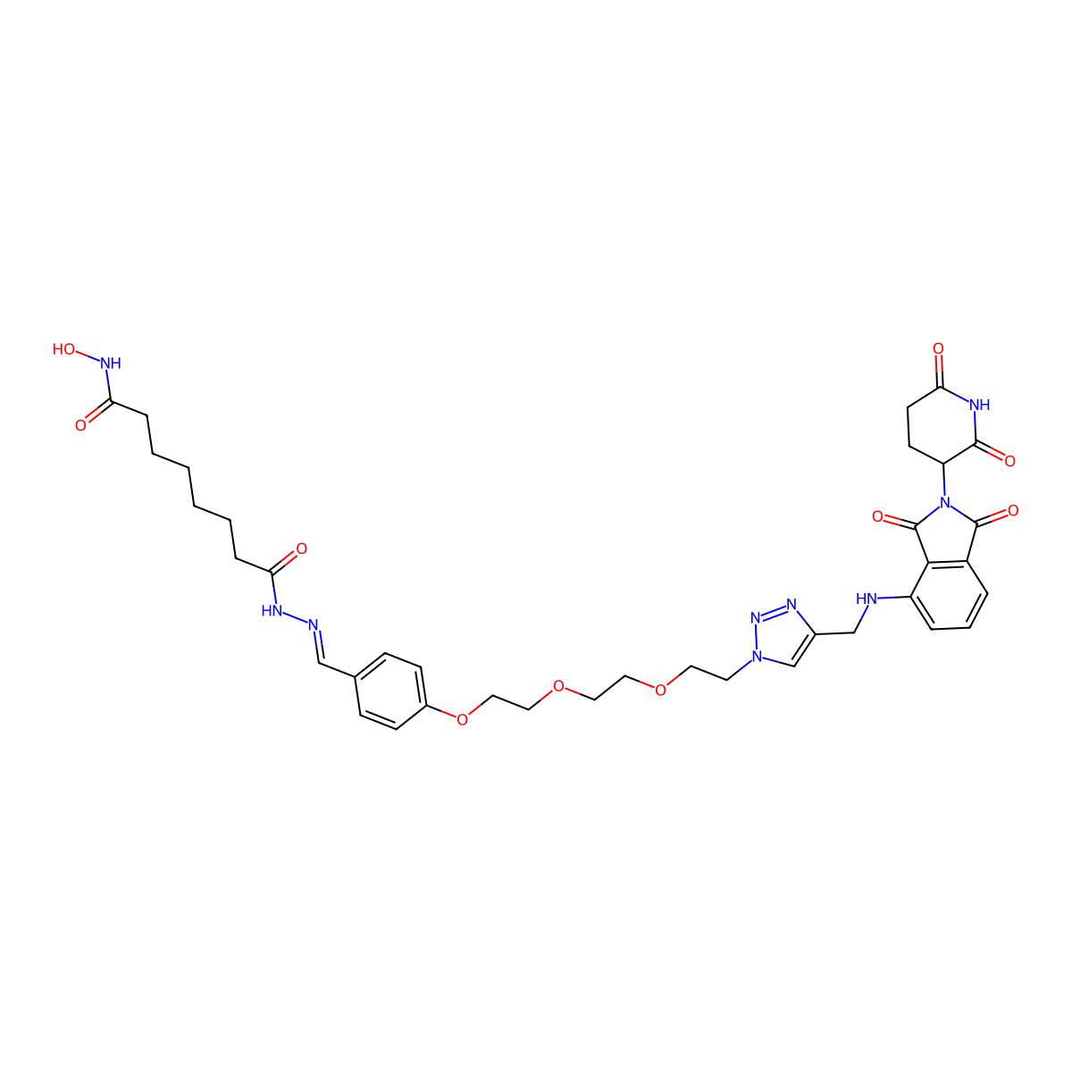 HDAC6 degrader 9c molecular structure, CAS 2235382-05-3