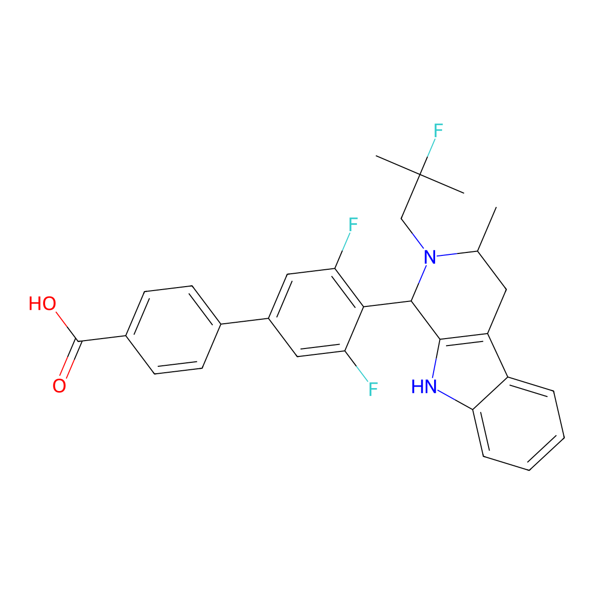 ERalpha degrader-2 molecular structure, CAS 2235396-63-9