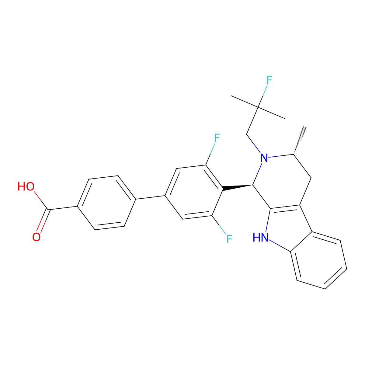 ERalpha degrader-2 molecular structure, CAS 2235396-63-9