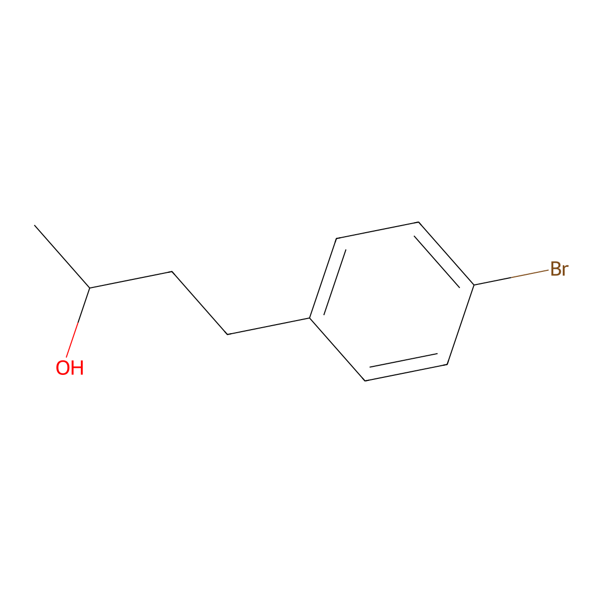4-(4-Bromophenyl)butan-2-ol molecular structure, CAS 223554-16-3