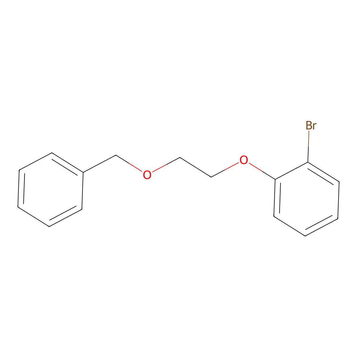 1-(2-(Benzyloxy)ethoxy)-2-bromobenzene molecular structure, CAS 223555-55-3