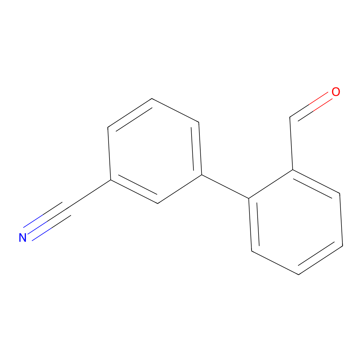2'-Formyl-biphenyl-3-carbonitrile molecular structure, CAS 223575-89-1