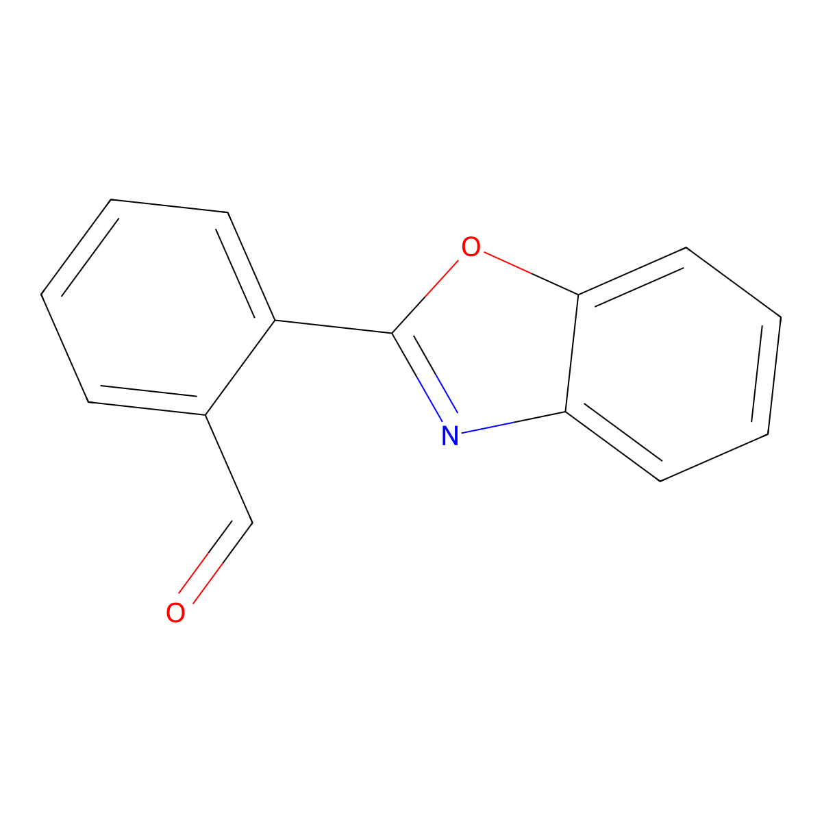 2-(Benzo[d]oxazol-2-yl)benzaldehyde molecular structure, CAS 223575-99-3