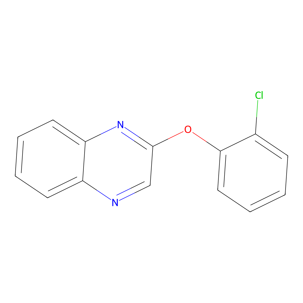 2-(2-Chlorophenoxy)quinoxaline molecular structure, CAS 223592-28-7