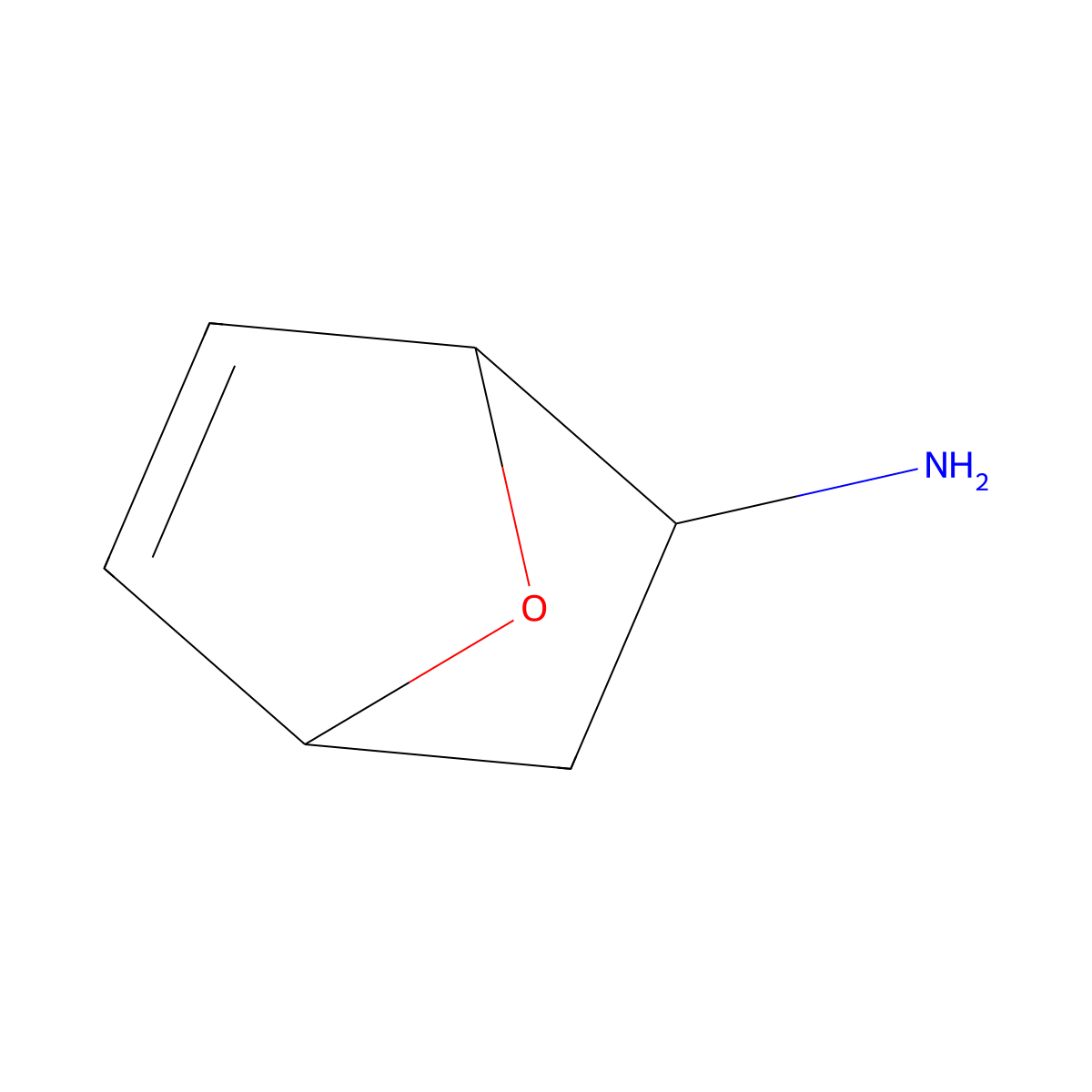7-Oxabicyclo[2.2.1]hept-5-en-2-amine molecular structure, CAS 223595-59-3