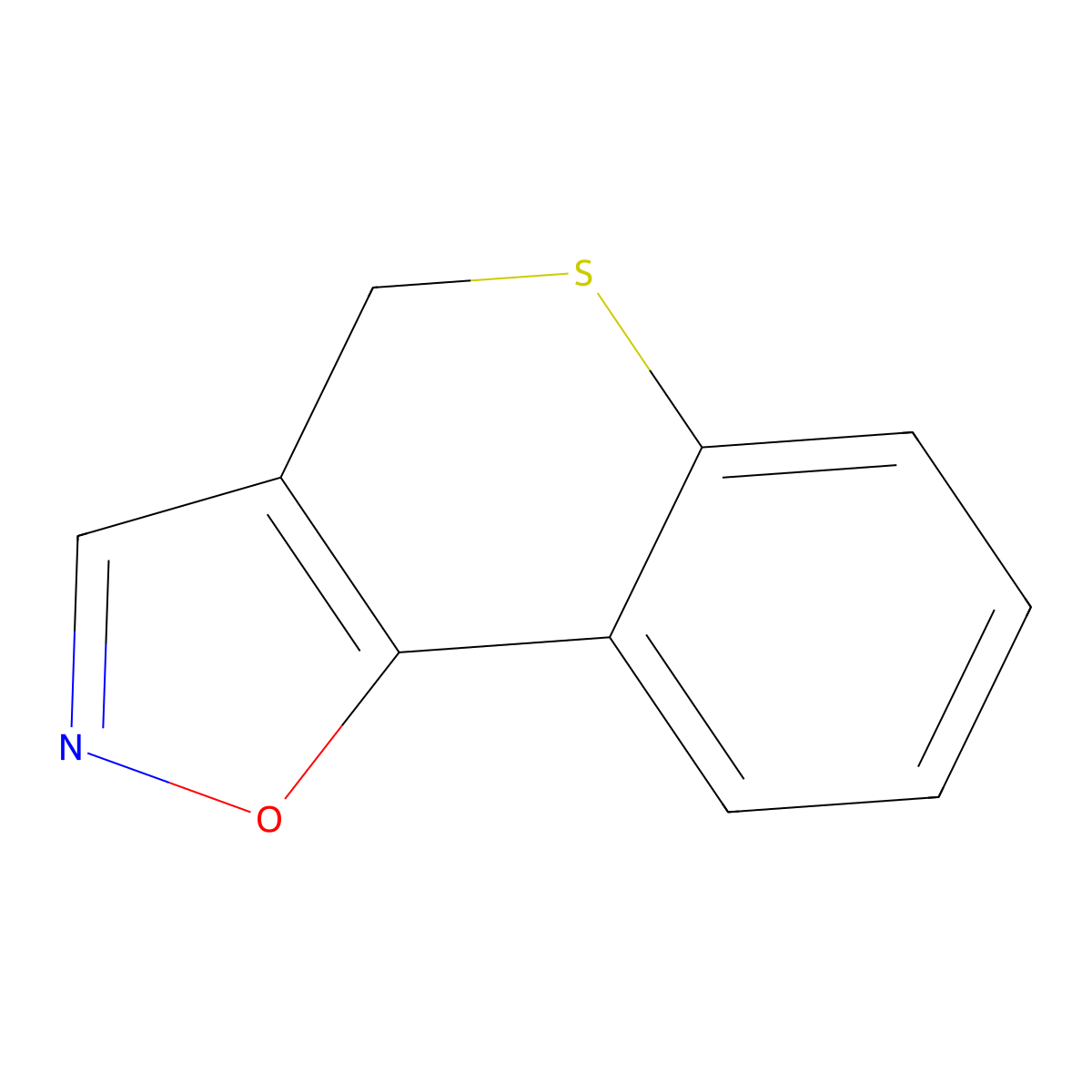4H-thiochromeno[3,4-d][1,2]oxazole molecular structure, CAS 22362-53-4
