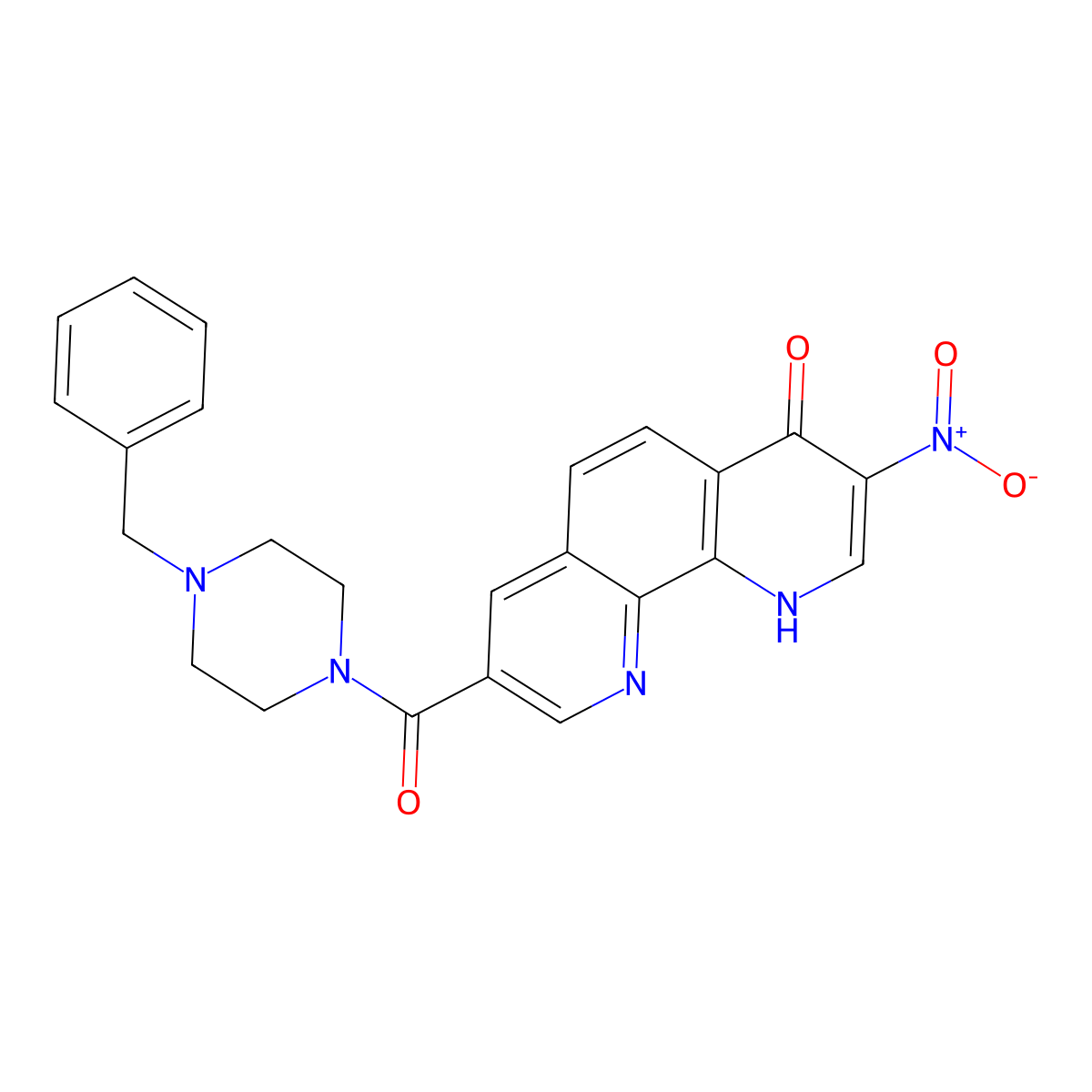 Collagen proline hydroxylase inhibitor-1 molecular structure, CAS 223663-32-9