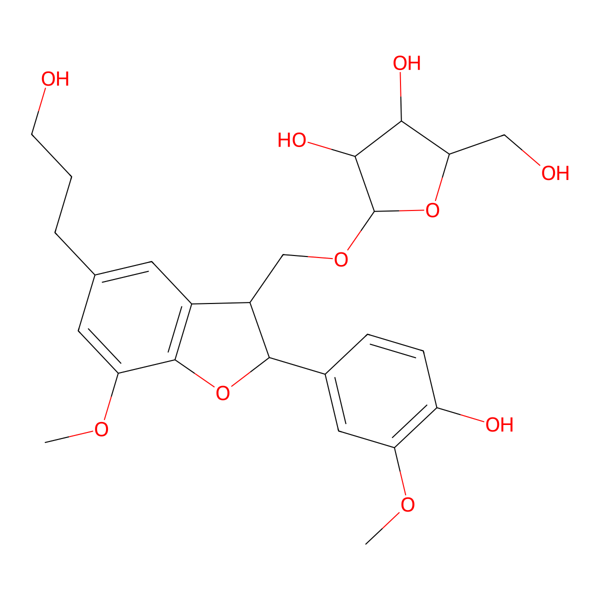 Illiciumlignan D molecular structure, CAS 2237239-36-8
