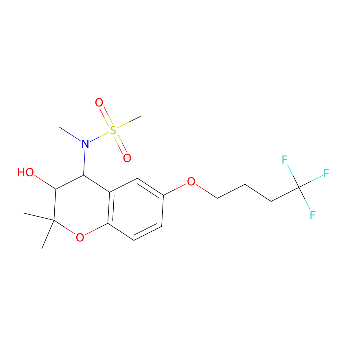 Hmr-1556 molecular structure, CAS 223749-46-0
