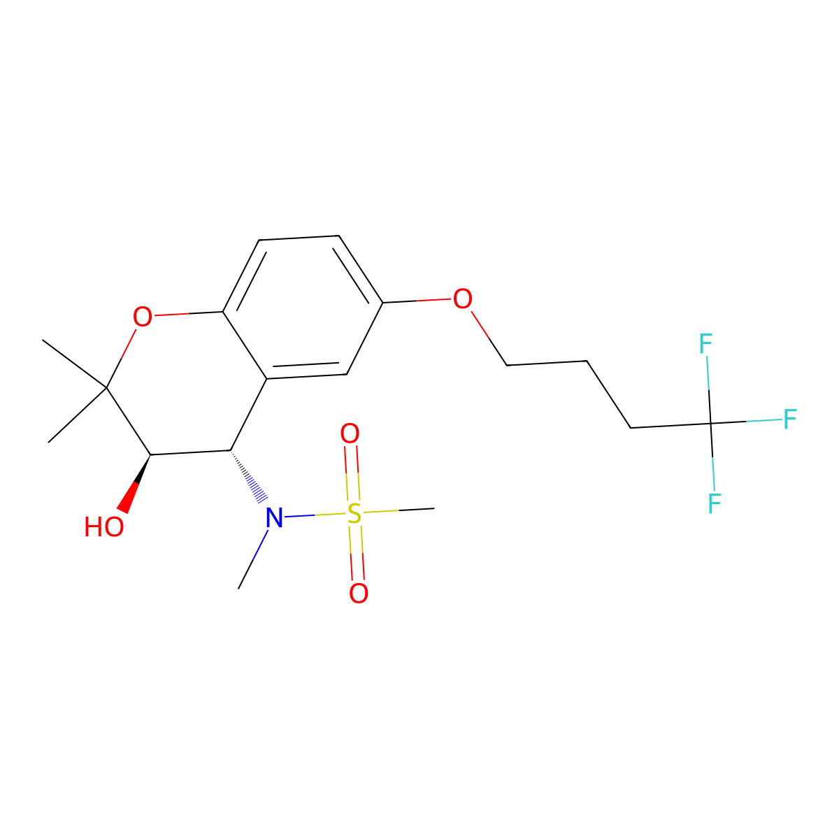 Hmr-1556 molecular structure, CAS 223749-46-0
