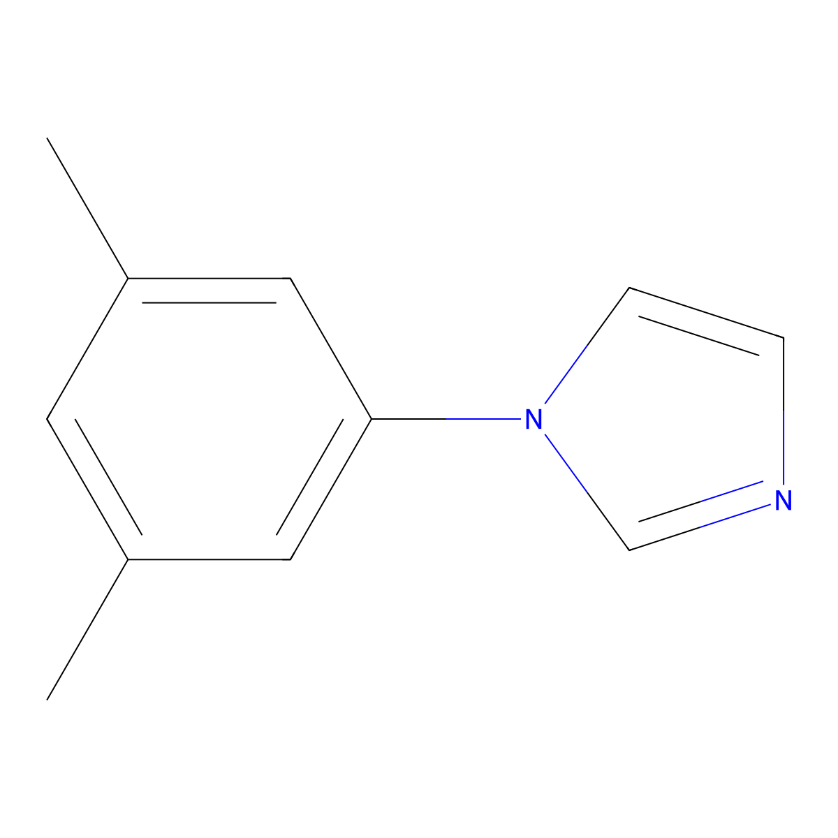 1-(3,5-Dimethylphenyl)-1H-imidazole molecular structure, CAS 223762-69-4