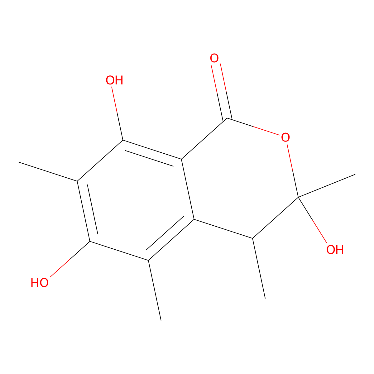 Sclerotinin A molecular structure, CAS 22377-73-7
