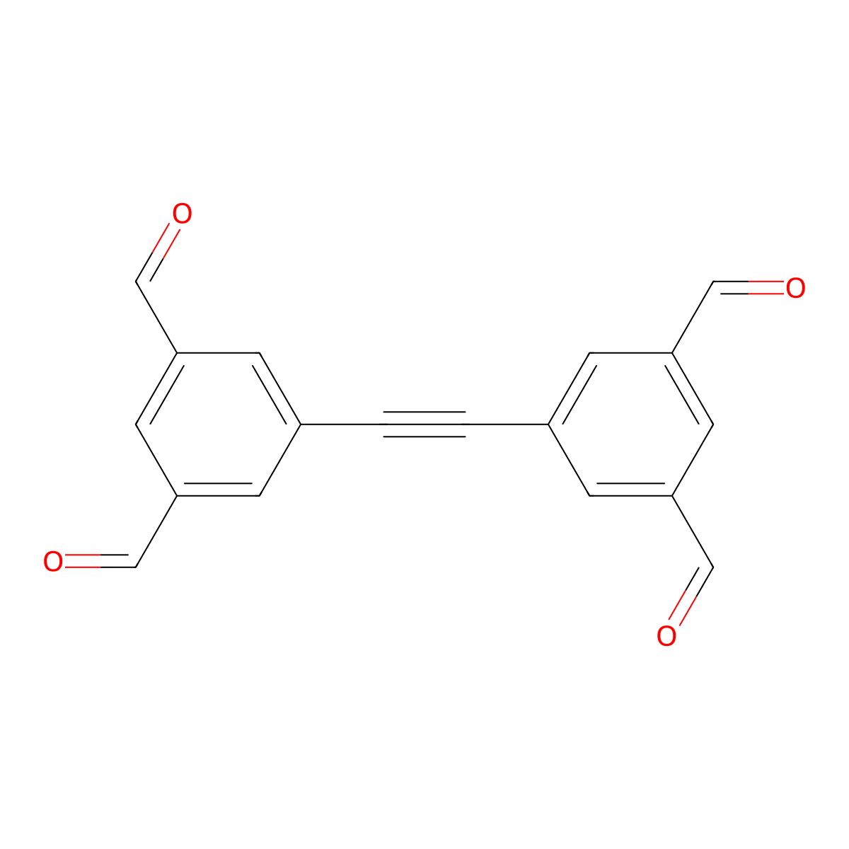 5,5'-(Ethyne-1,2-diyl)diisophthalaldehyde molecular structure, CAS 2237965-02-3