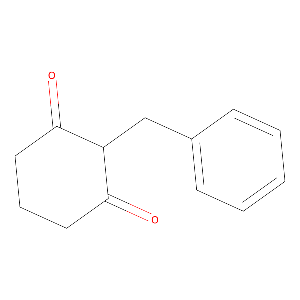 2-Benzylcyclohexane-1,3-dione molecular structure, CAS 22381-56-2