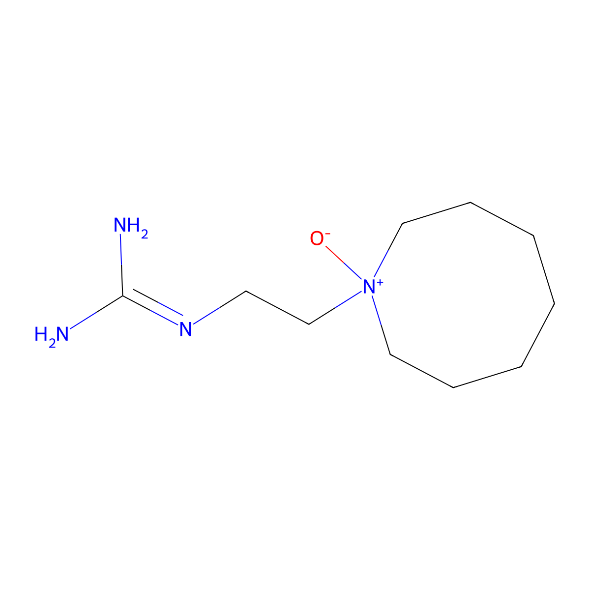 Guanethidine N-oxide molecular structure, CAS 22388-79-0