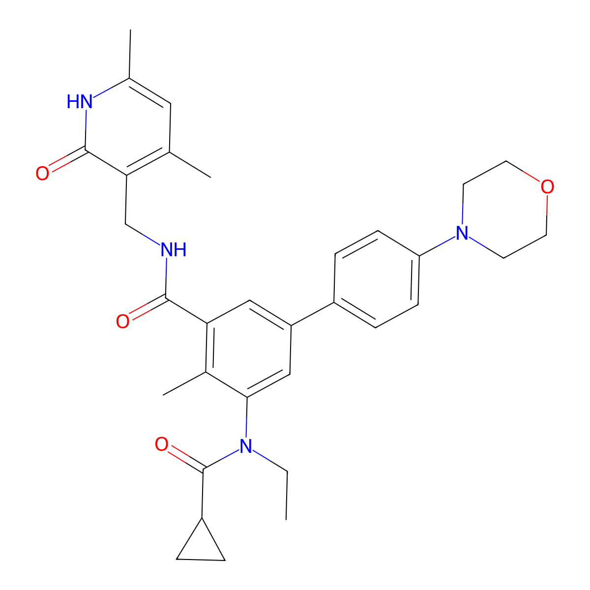 Ezh2-IN-16 molecular structure, CAS 2238820-26-1