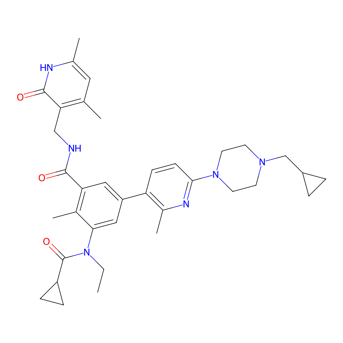 Ezh2-IN-2 molecular structure, CAS 2238821-31-1