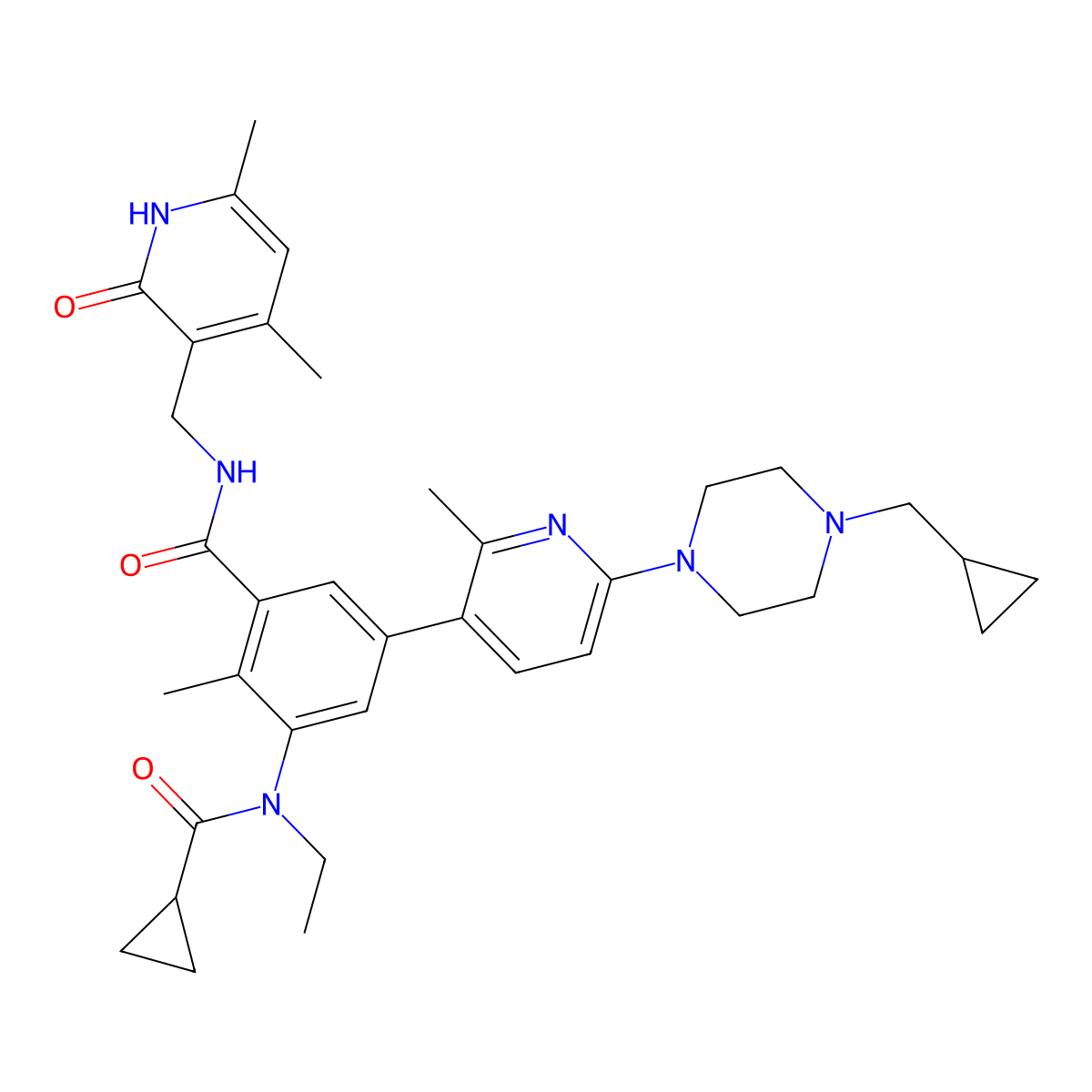 Ezh2-IN-2 molecular structure, CAS 2238821-31-1