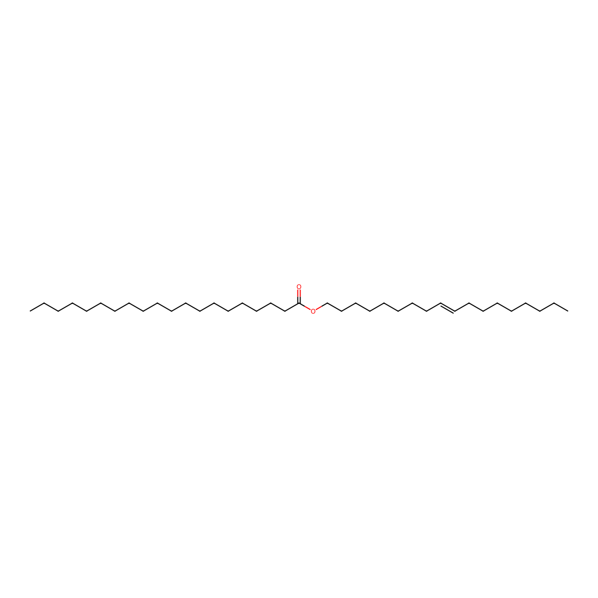 Octadec-9-enyl icosanoate molecular structure, CAS 22393-96-0
