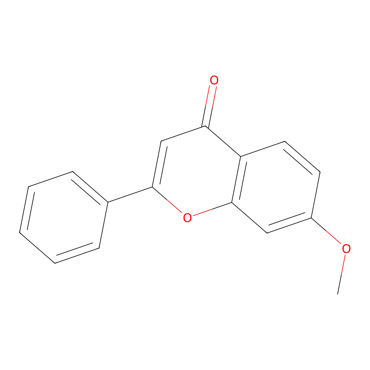 7-Methoxyflavone molecular structure, CAS 22395-22-8