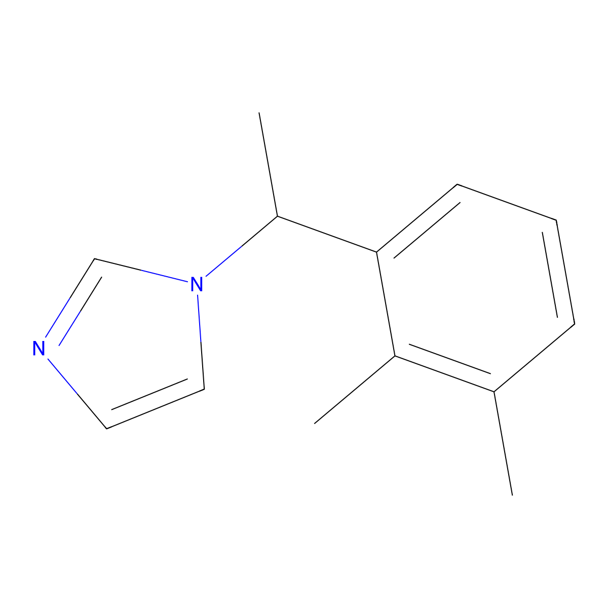 1-[1-(2,3-Dimethylphenyl)ethyl]-1H-imidazole molecular structure, CAS 2240179-63-7