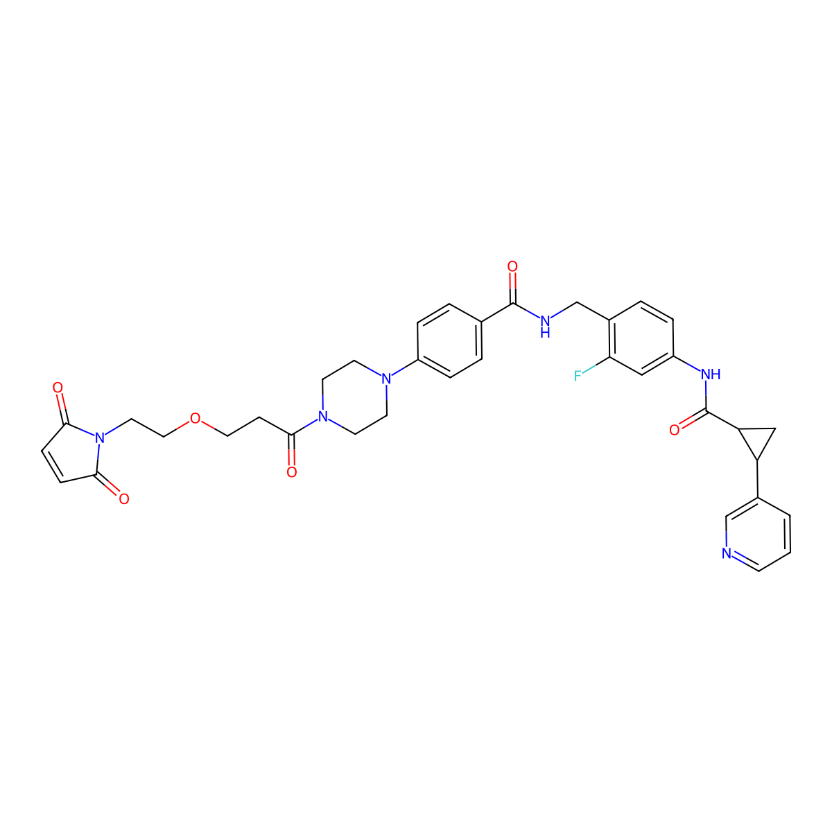 NAMPT inhibitor-linker 1 molecular structure, CAS 2241019-57-6