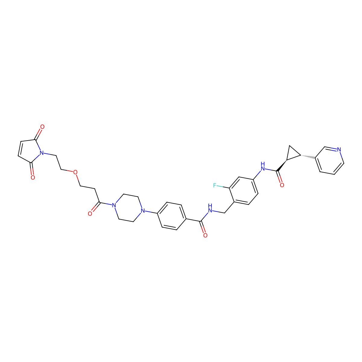 NAMPT inhibitor-linker 1 molecular structure, CAS 2241019-57-6