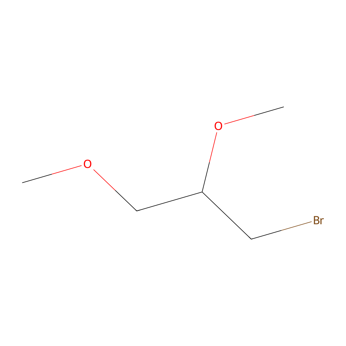 (2S)-1-bromo-2,3-dimethoxypropane molecular structure, CAS 2241107-64-0