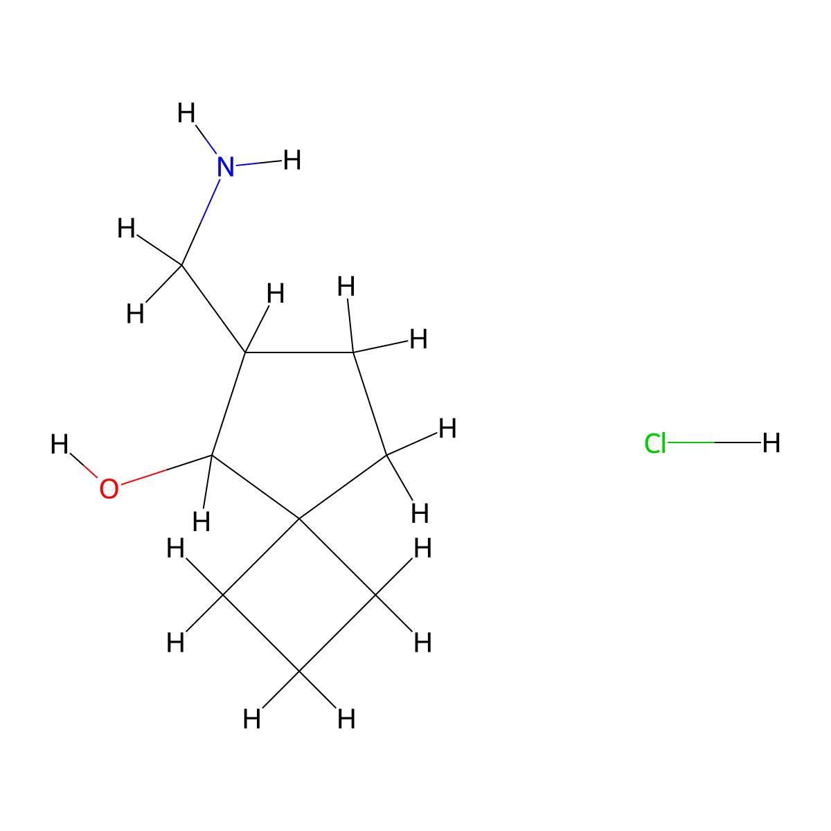 6-(Aminomethyl)spiro[3.4]octan-5-ol hydrochloride molecular structure, CAS 2241128-47-0