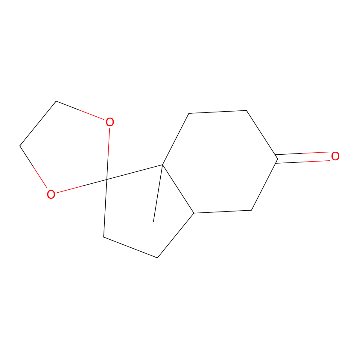 7'a-Methyl-octahydrospiro[1,3-dioxolane-2,1'-indene]-5'-one molecular structure, CAS 2241129-39-3