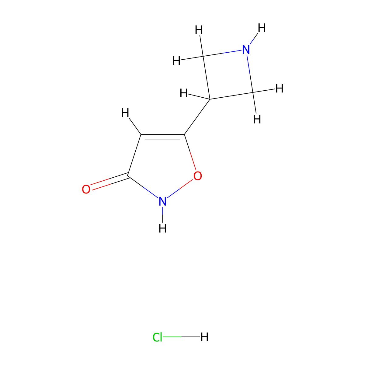5-(Azetidin-3-yl)-1,2-oxazol-3-ol hydrochloride molecular structure, CAS 2241129-54-2