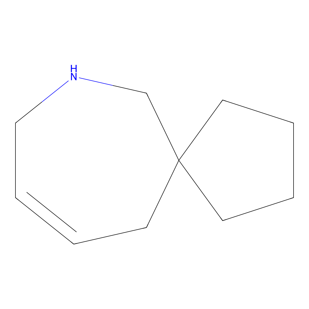 7-Azaspiro[4.6]undec-9-ene molecular structure, CAS 2241130-88-9