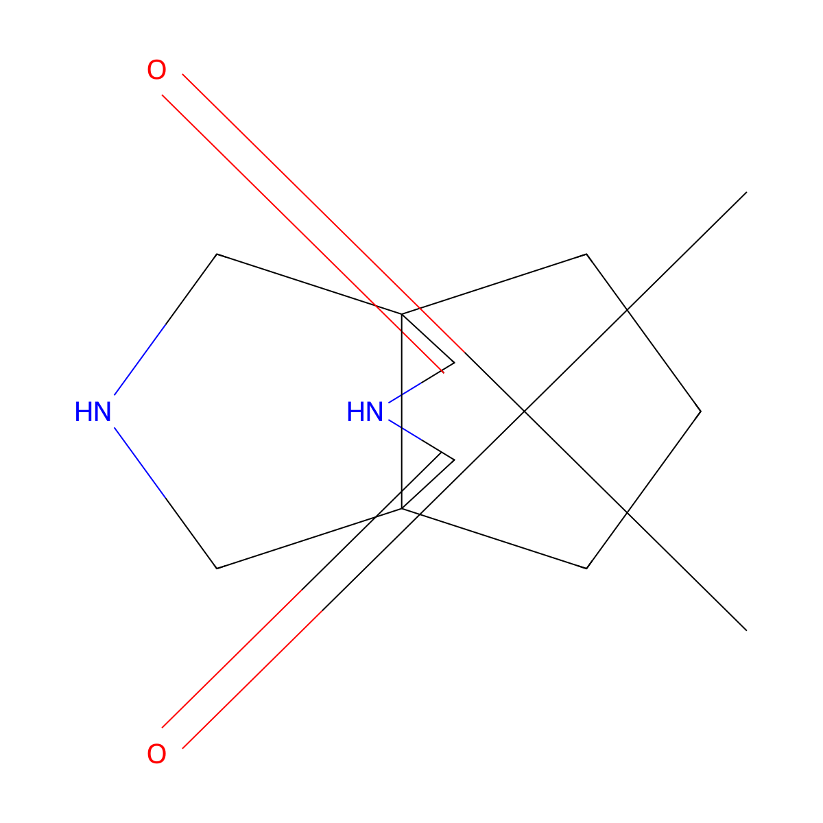 3,7-Diazatricyclo[3.3.3.0,1,5]undecane-2,4-dione molecular structure, CAS 2241139-11-5