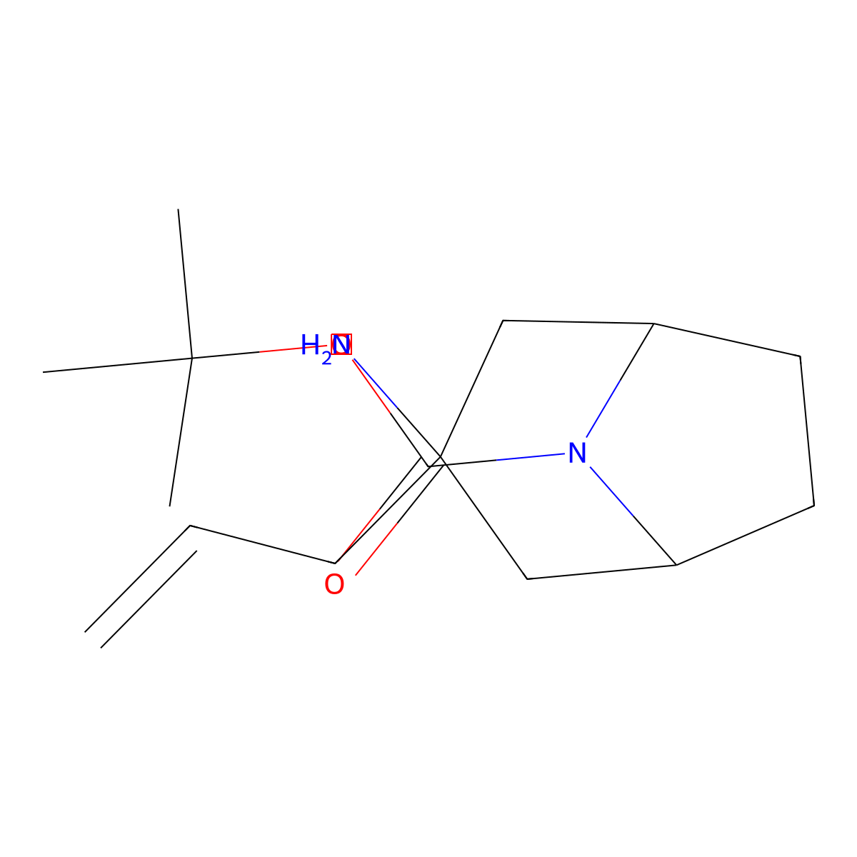 Tert-butyl 3-amino-3-(prop-2-en-1-yl)-8-azabicyclo[3.2.1]octane-8-carboxylate molecular structure, CAS 2241139-84-2