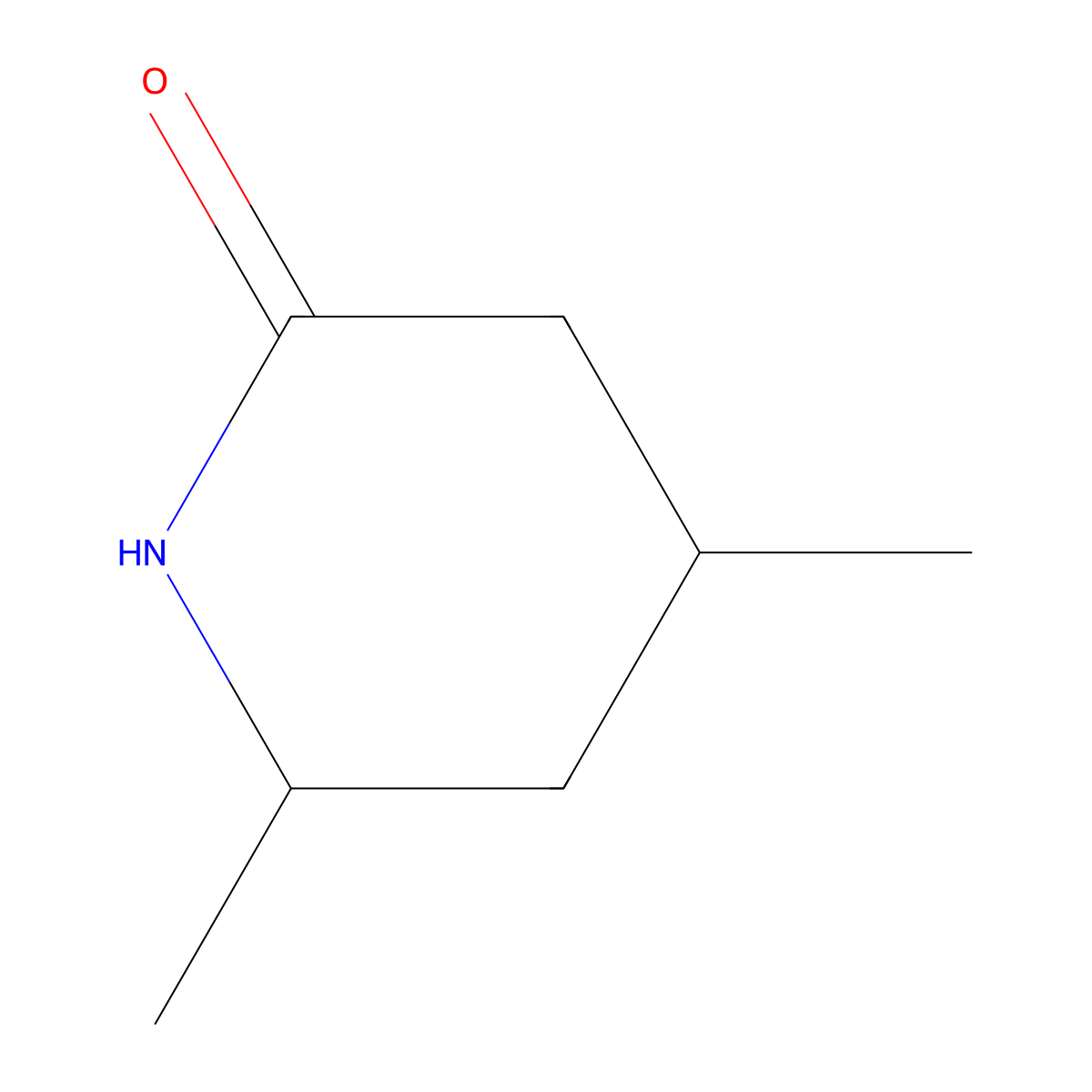 rac-(4R,6S)-4,6-dimethylpiperidin-2-one molecular structure, CAS 2241140-24-7