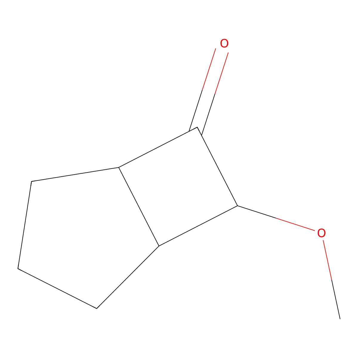 7-Methoxybicyclo[3.2.0]heptan-6-one molecular structure, CAS 2241142-15-2