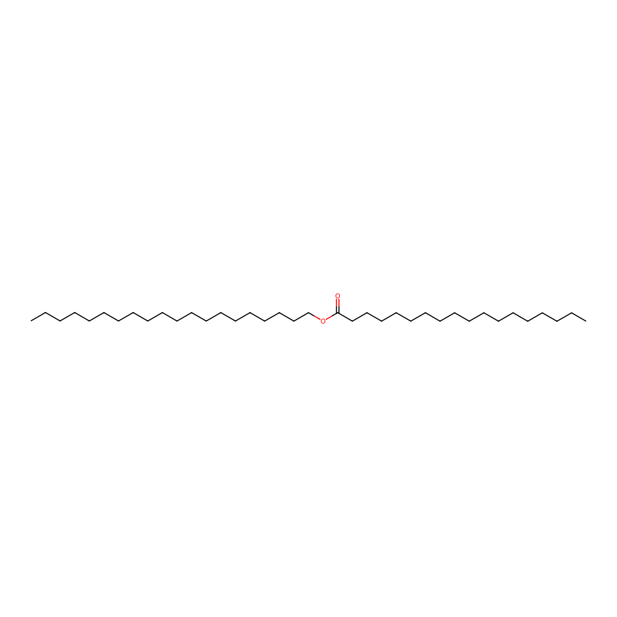 Arachidyl stearate molecular structure, CAS 22413-02-1