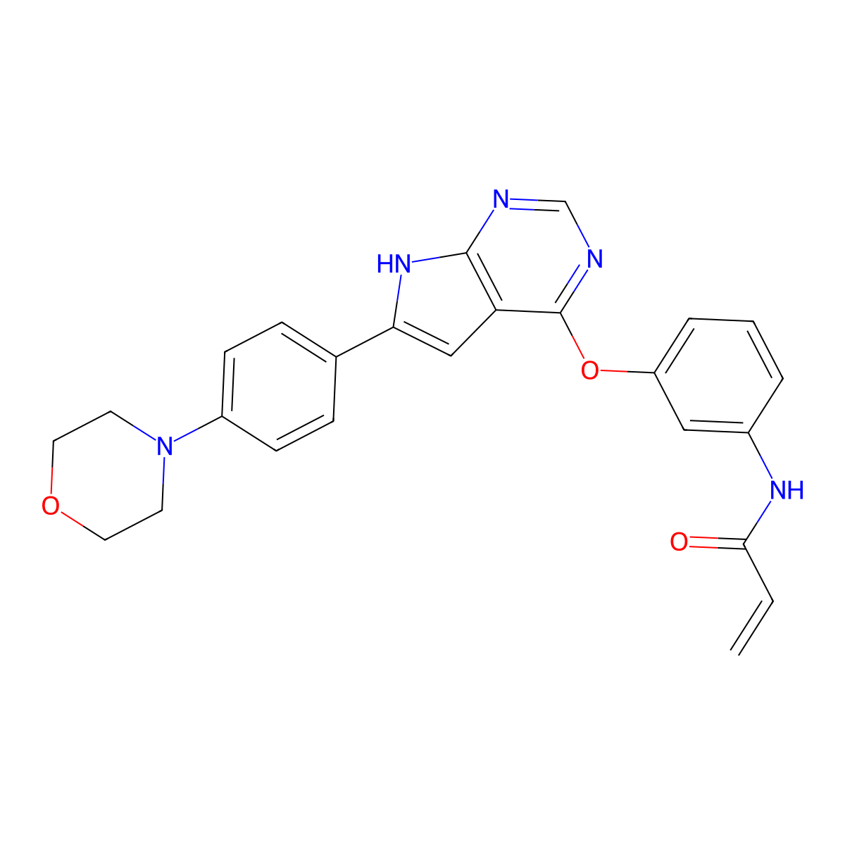 BTK inhibitor 10 molecular structure, CAS 2241732-30-7