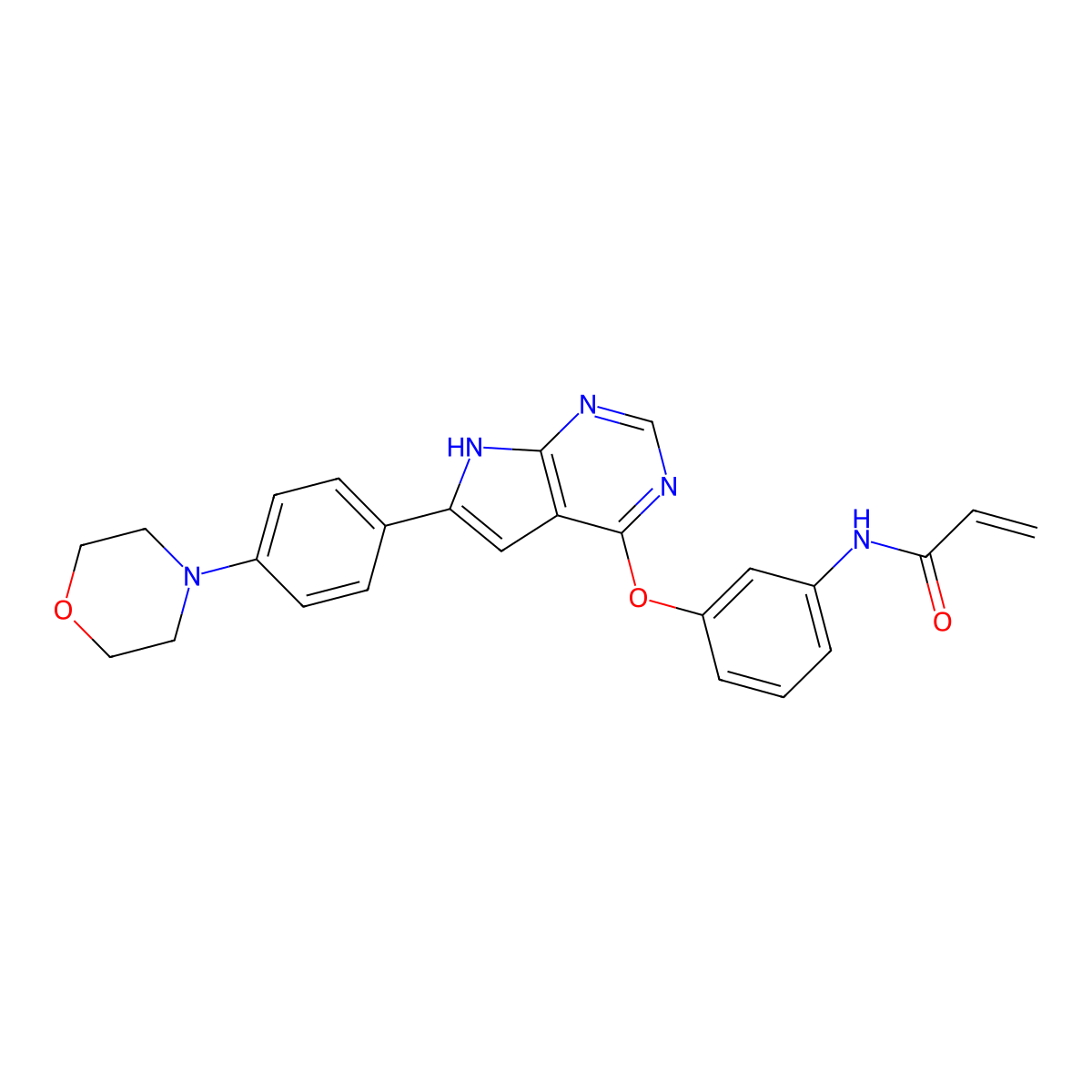 BTK inhibitor 10 molecular structure, CAS 2241732-30-7