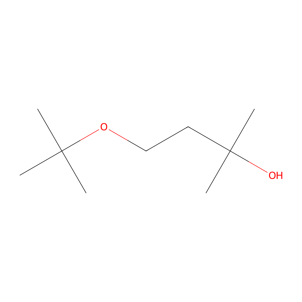 4-(Tert-butoxy)-2-methylbutan-2-ol molecular structure, CAS 22419-28-9