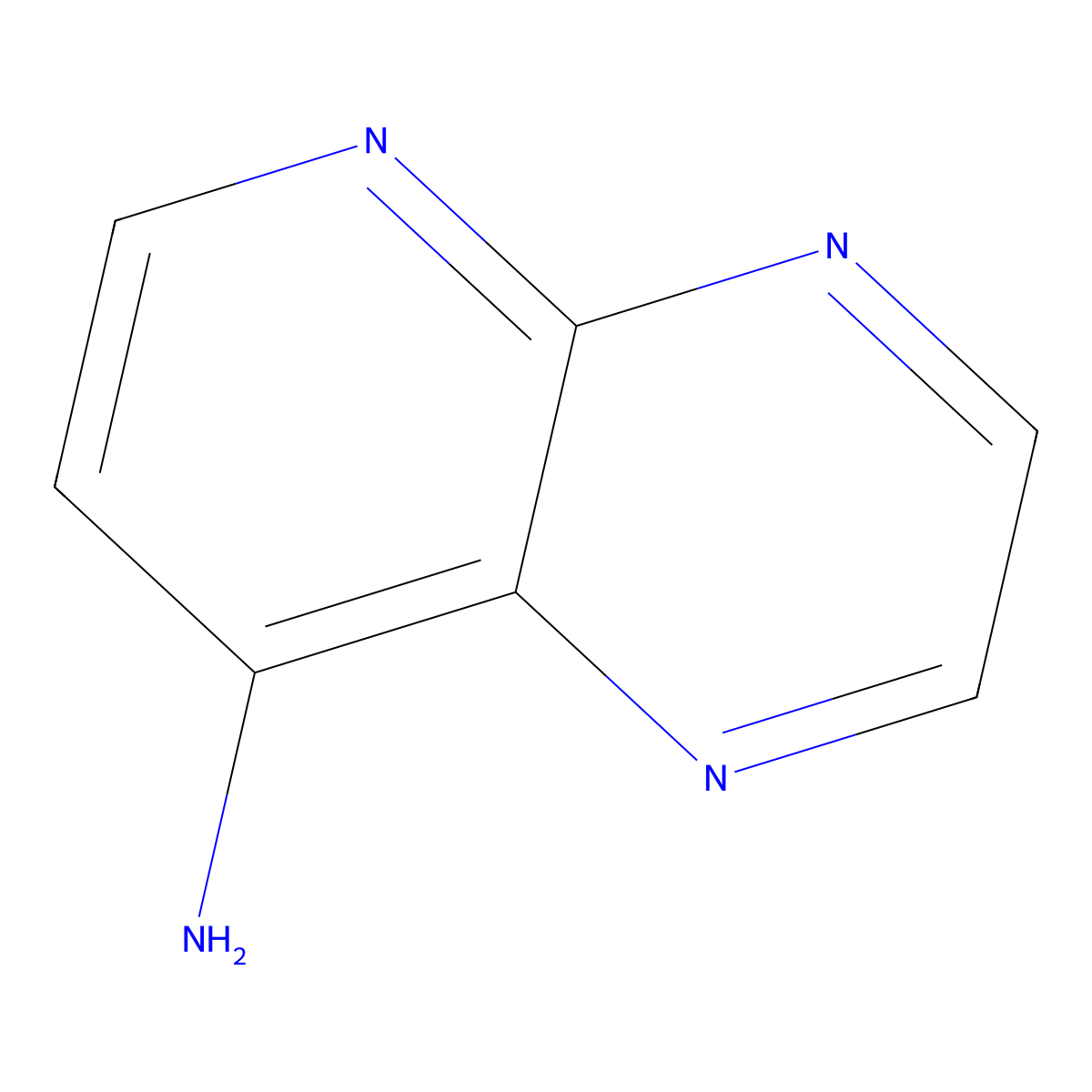Pyrido[2,3-b]pyrazin-8-amine molecular structure, CAS 224193-81-1