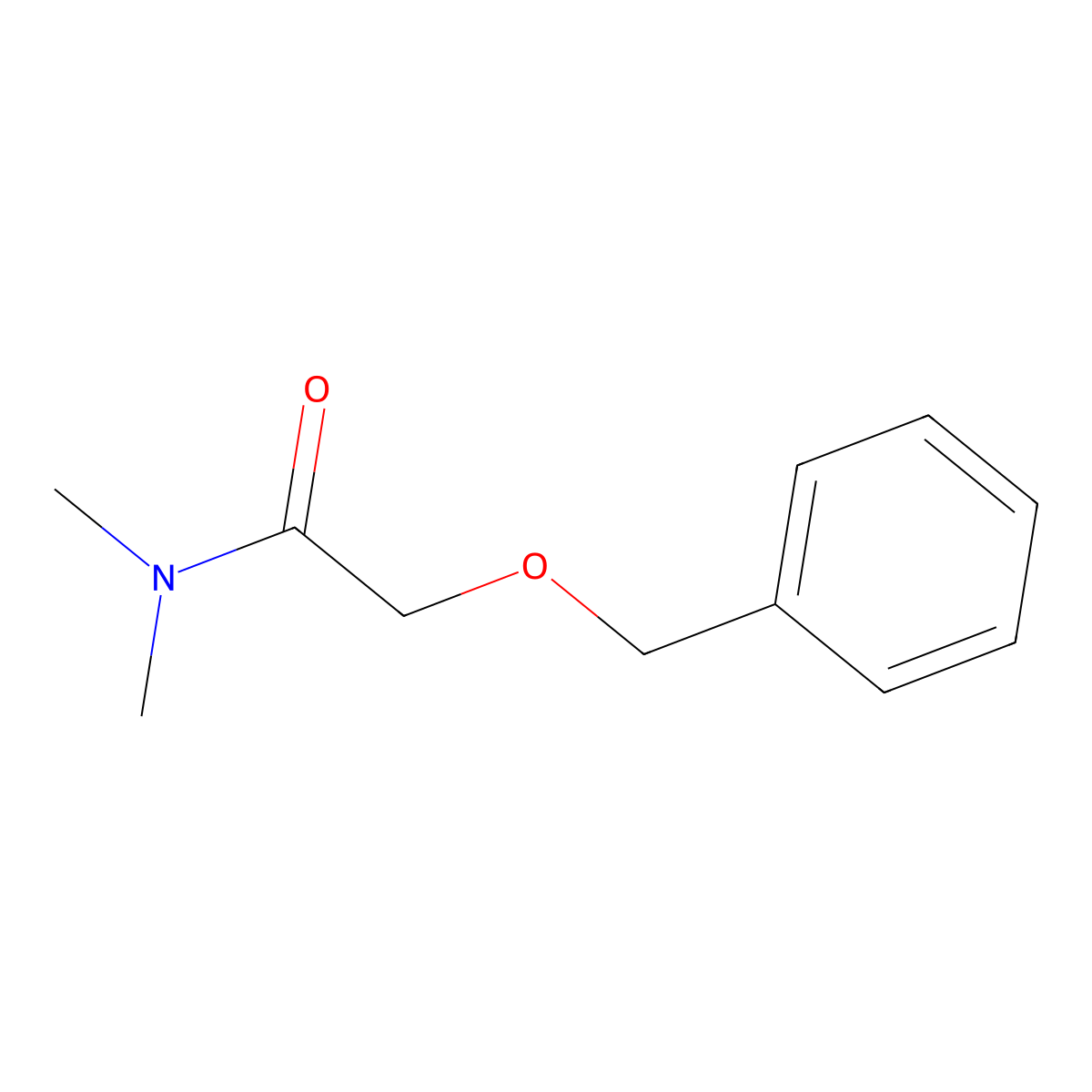 2-Benzyloxy-N,N-dimethyl-acetamide molecular structure, CAS 2241982-90-9
