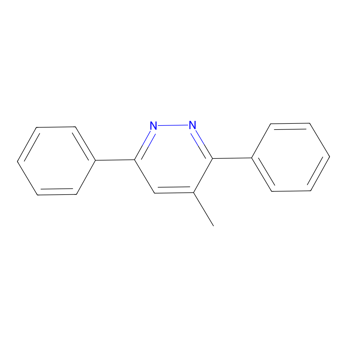 4-Methyl-3,6-diphenylpyridazine molecular structure, CAS 2242-68-4