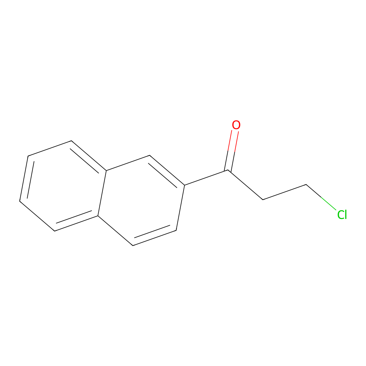 2-Chloroethyl-2-naphthylketone molecular structure, CAS 22422-70-4
