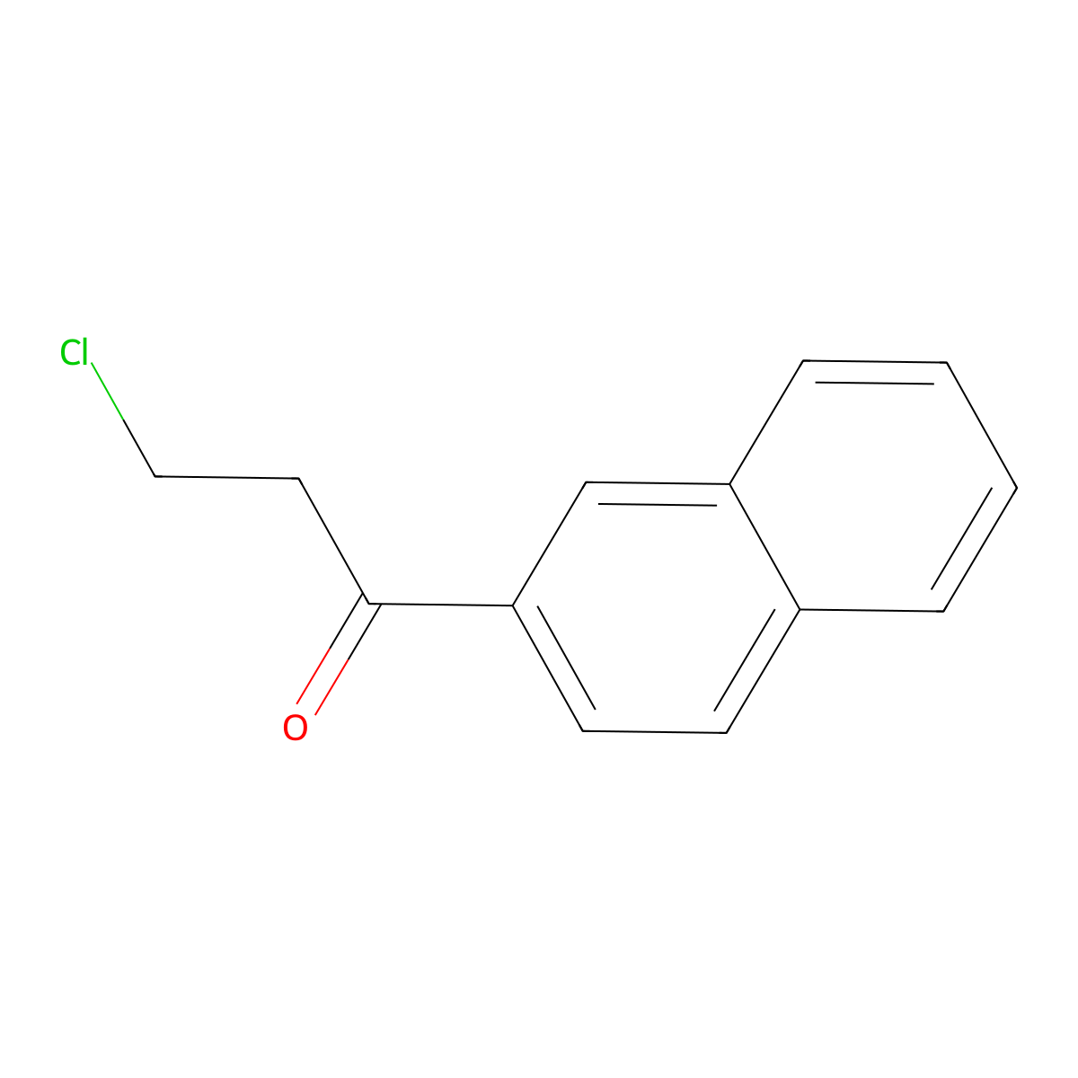2-Chloroethyl-2-naphthylketone molecular structure, CAS 22422-70-4