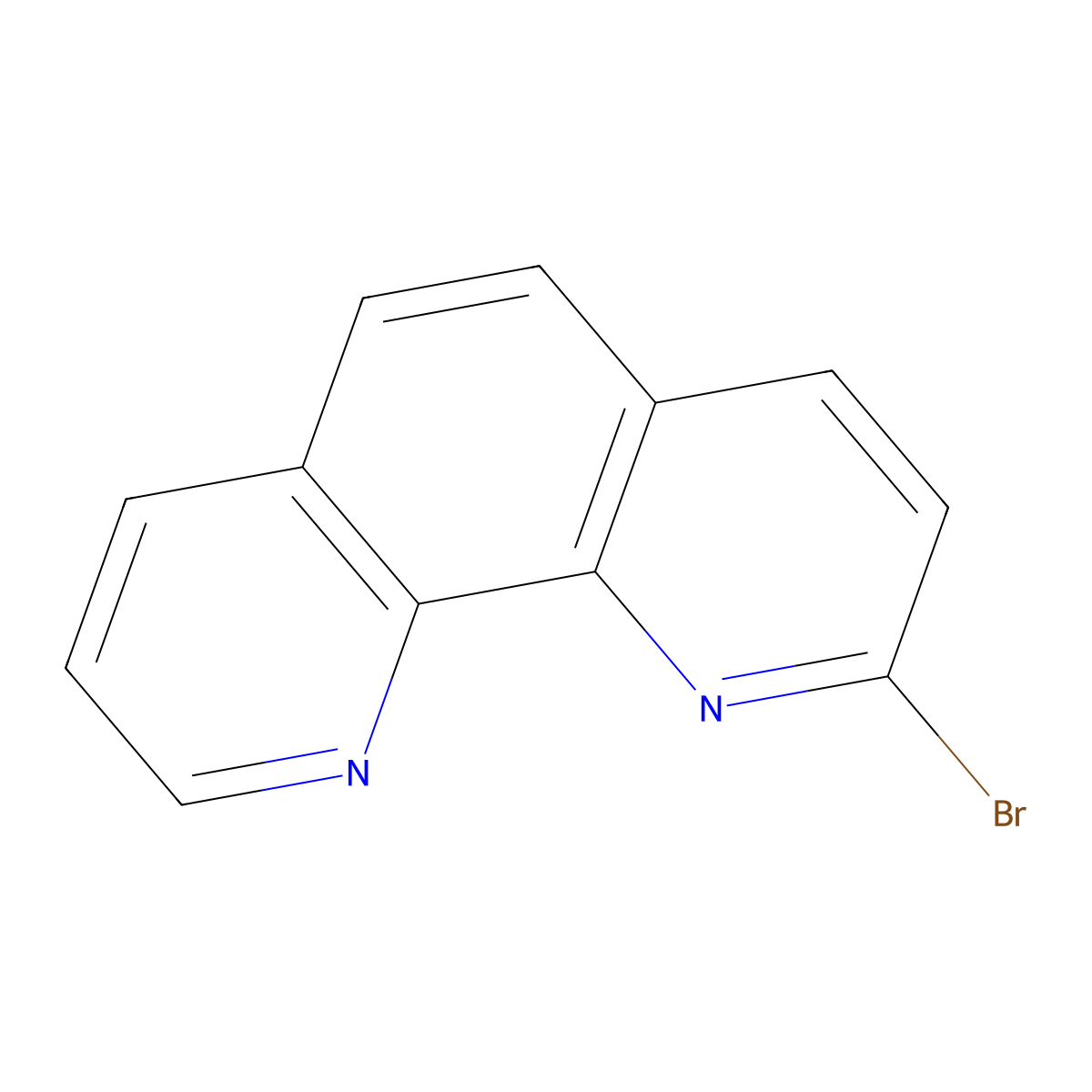 2-Bromo-1,10-phenanthroline molecular structure, CAS 22426-14-8