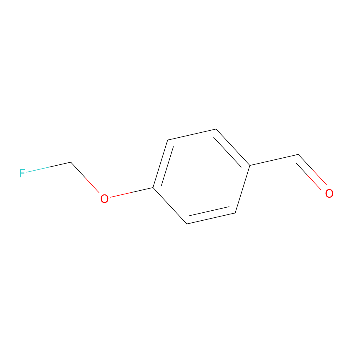 4-(Fluoromethoxy)benzaldehyde molecular structure, CAS 2242622-35-9