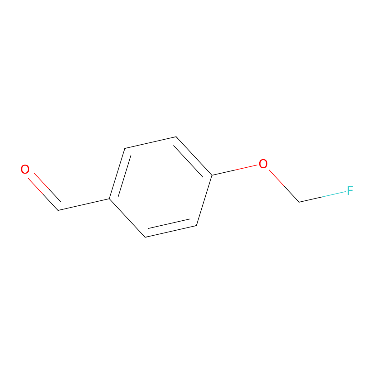 4-(Fluoromethoxy)benzaldehyde molecular structure, CAS 2242622-35-9